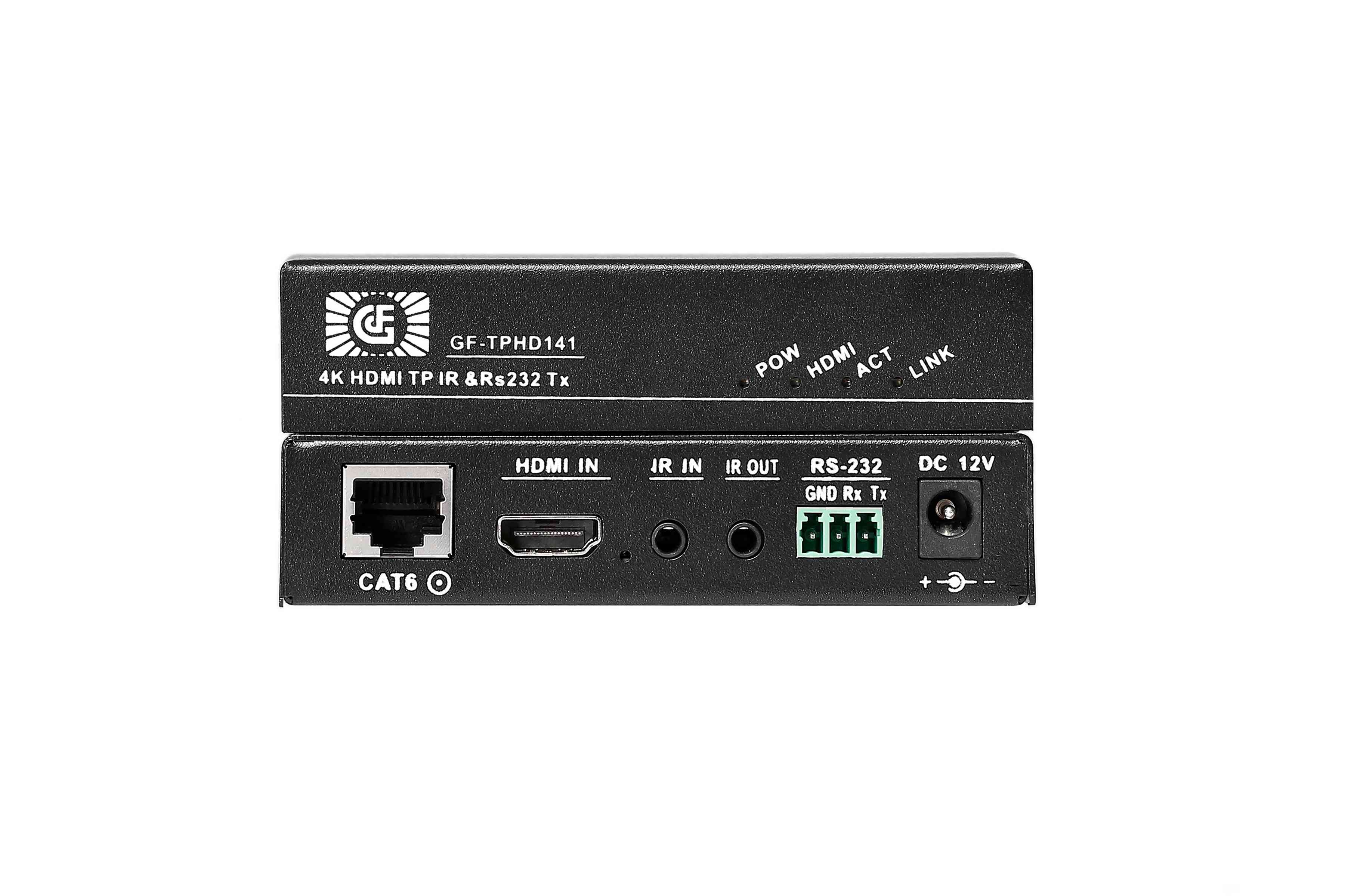 HDBaseT70米遠(yuǎn)距離無(wú)壓縮4K傳輸發(fā)射接收器 