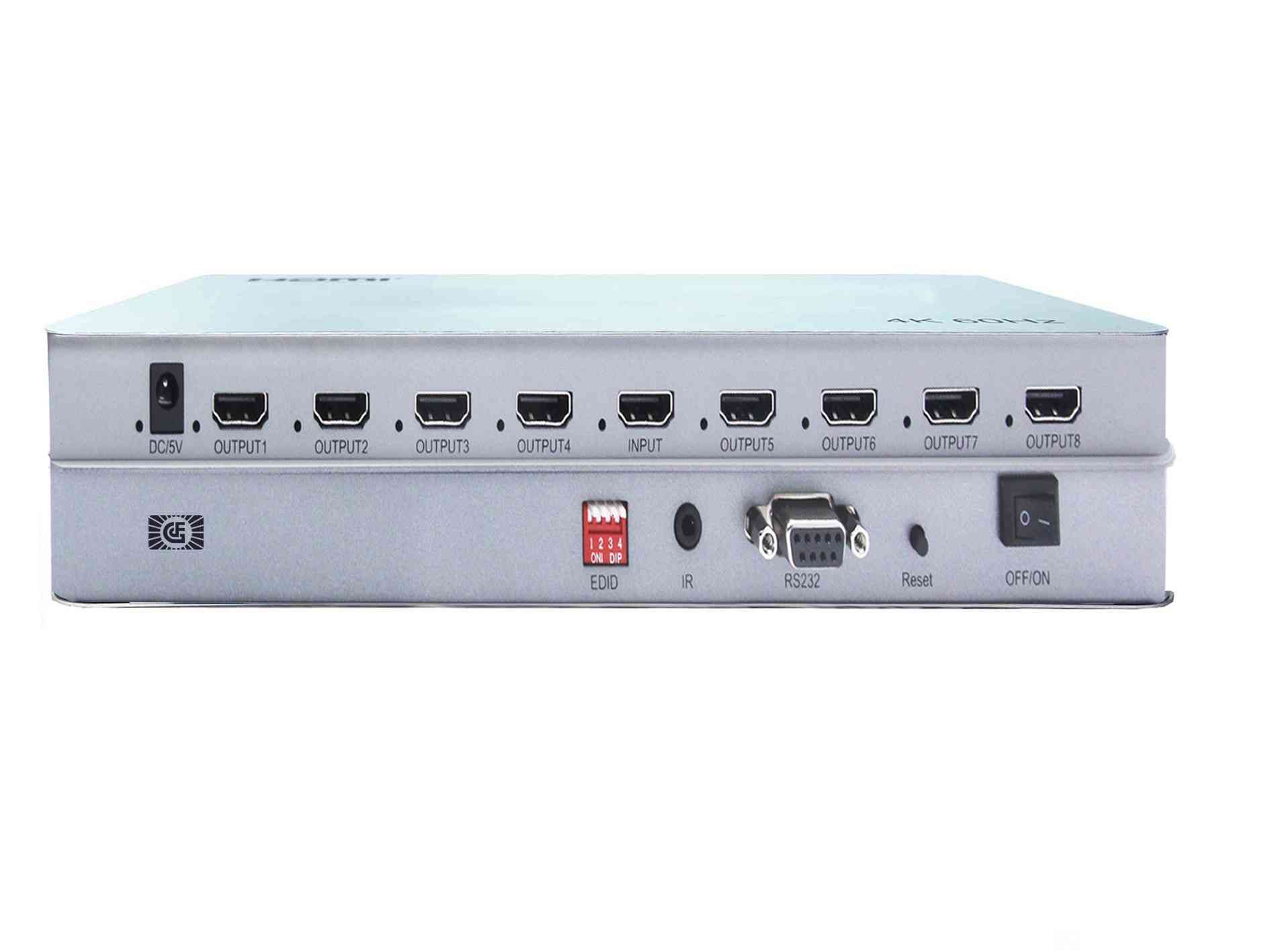 HDMI1進(jìn)8出 4K60分配器