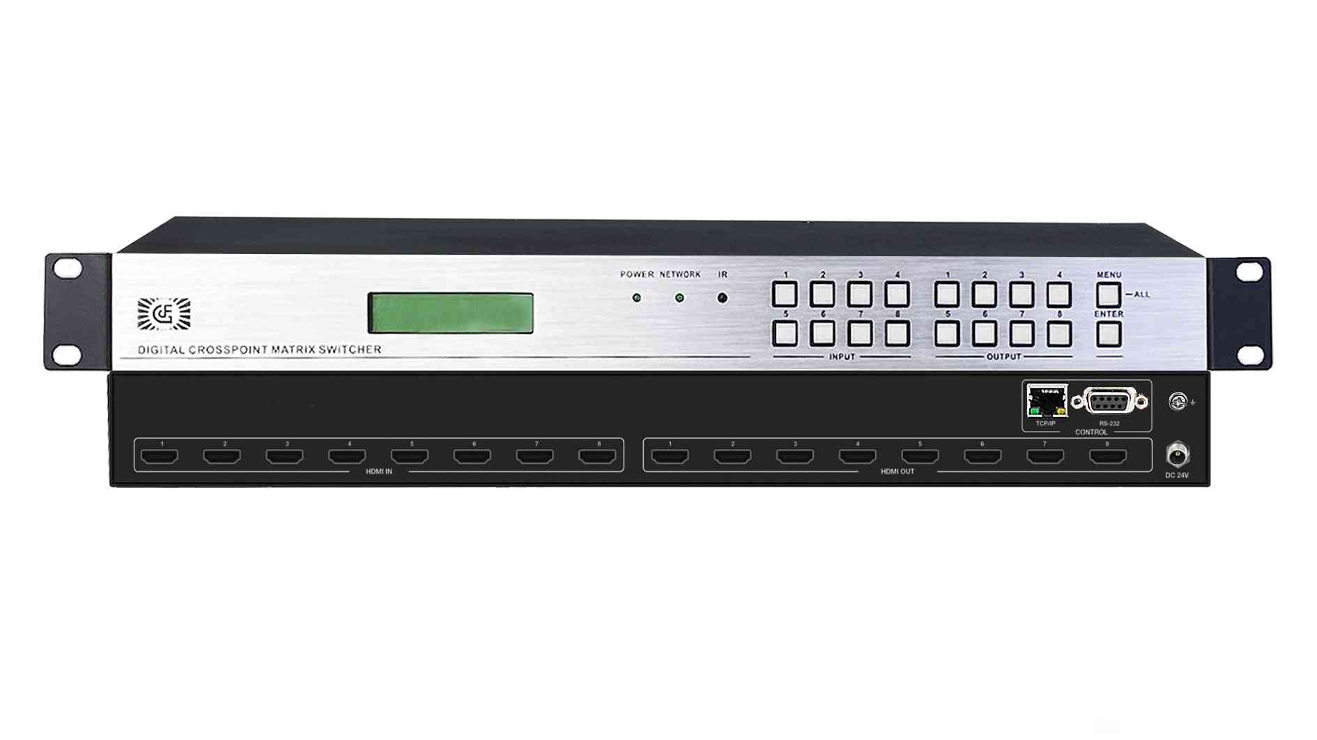 4K60HZ高清HDMI2.0 8進(jìn)8出矩陣3D矩陣