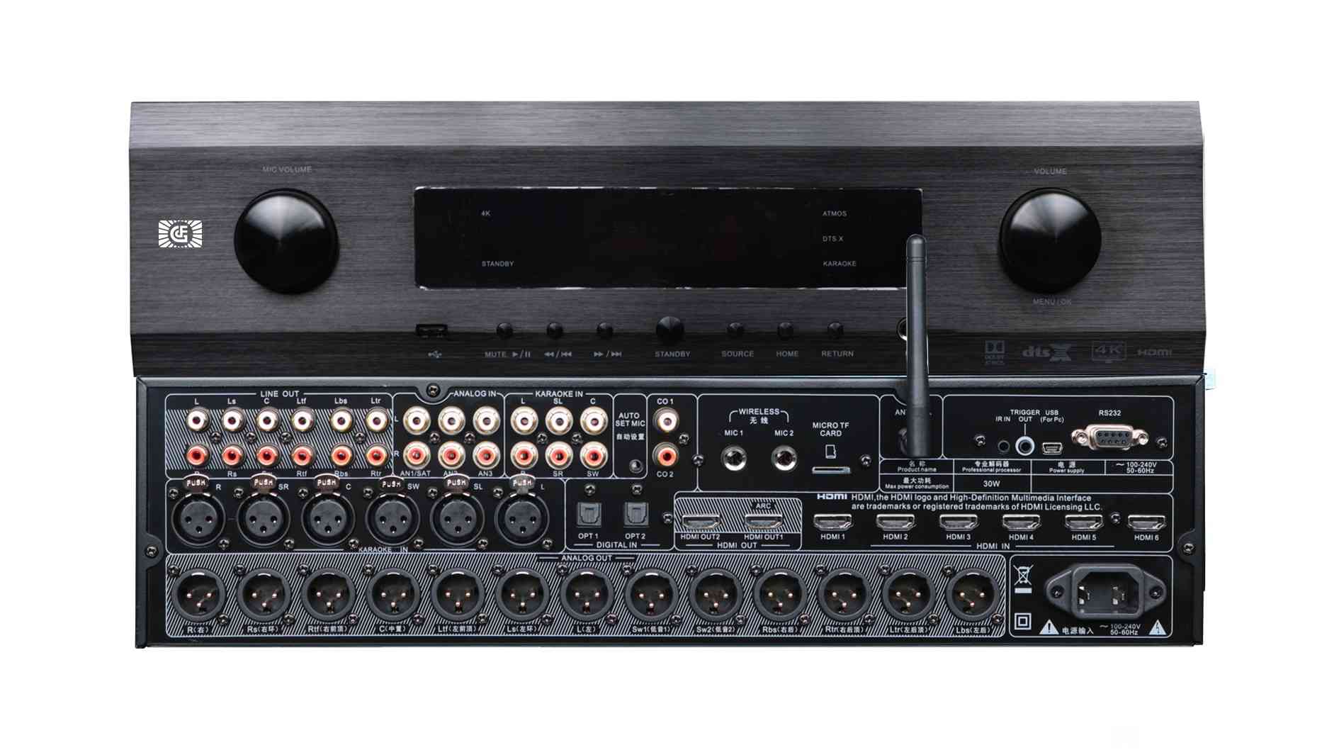 專業(yè)級(jí)全景聲3D超高清影K一體音視頻解碼系統(tǒng)