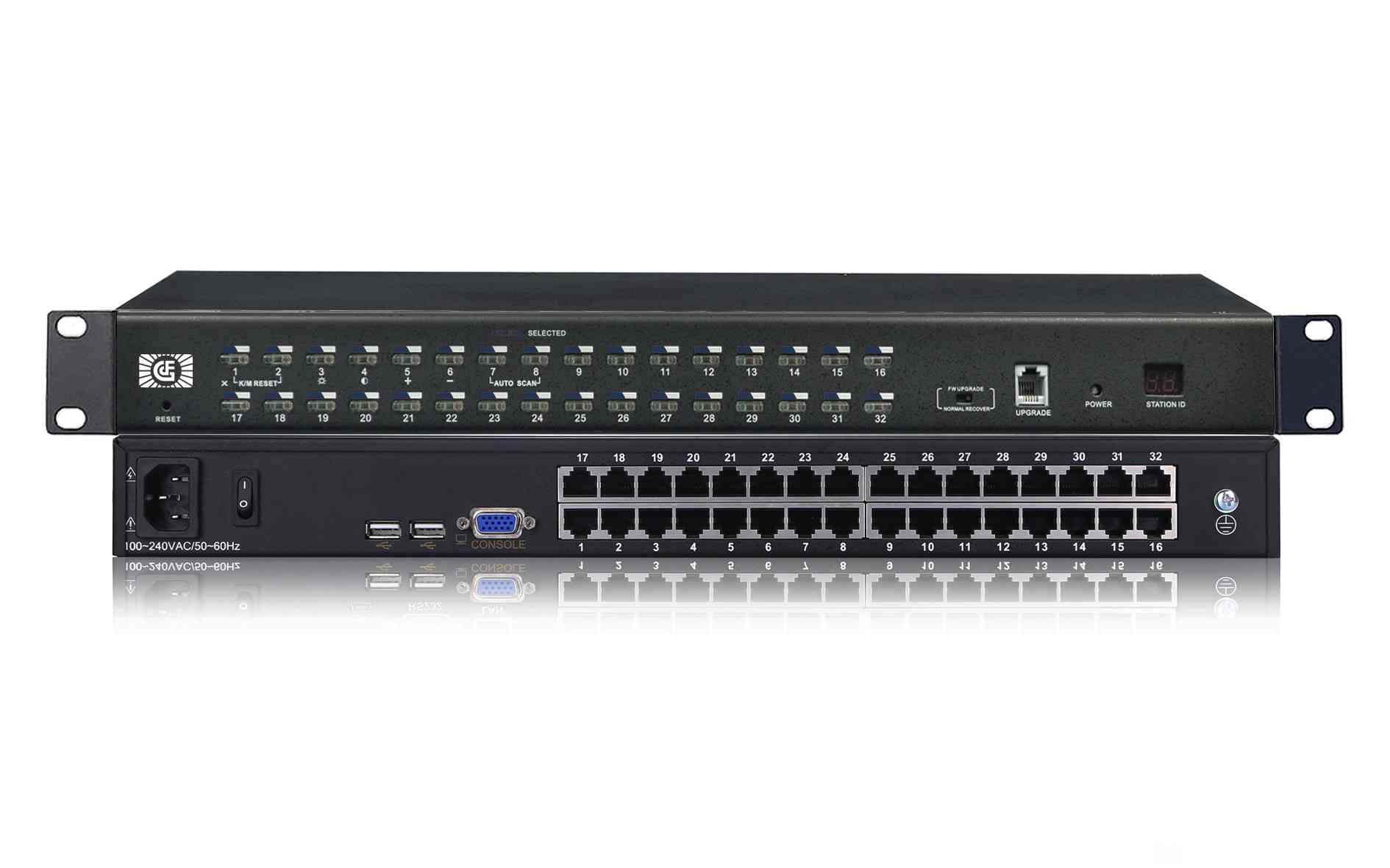 32進(jìn)1出網(wǎng)絡(luò)KVM切換器