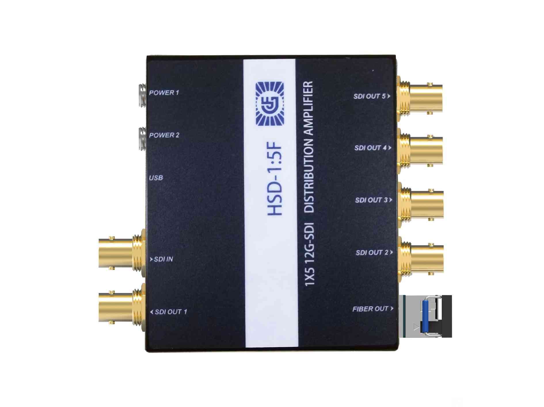 SDI分配器 12G-SDI 1進(jìn)5出SDI分配