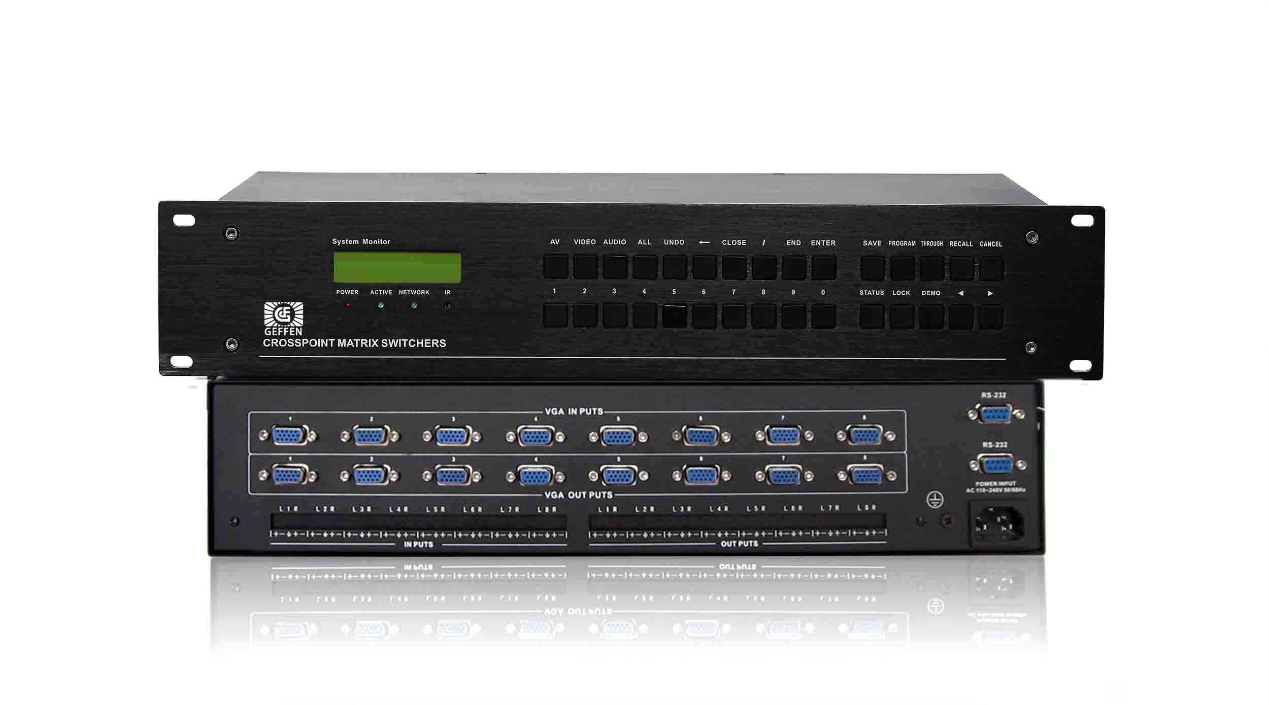 VGA8進(jìn)8出矩陣