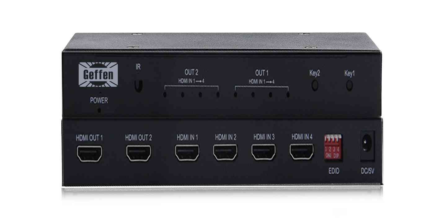 HDMI4進2出切換器