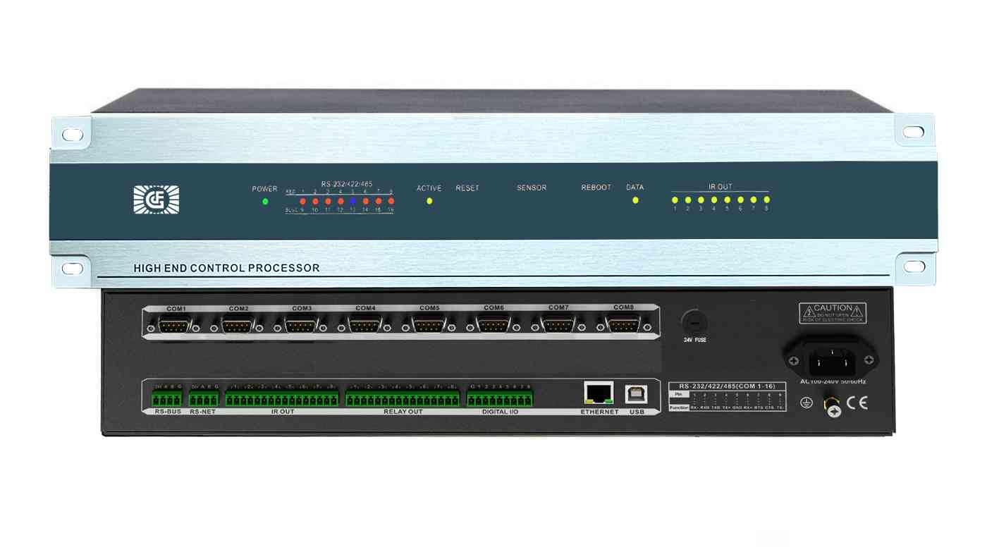 8路Linux網(wǎng)絡(luò)全終端可編程中控系統(tǒng)主機
