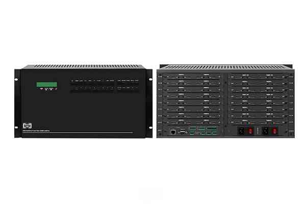 32進(jìn)32出4K60HZ無縫插卡32路混合矩陣系統(tǒng)