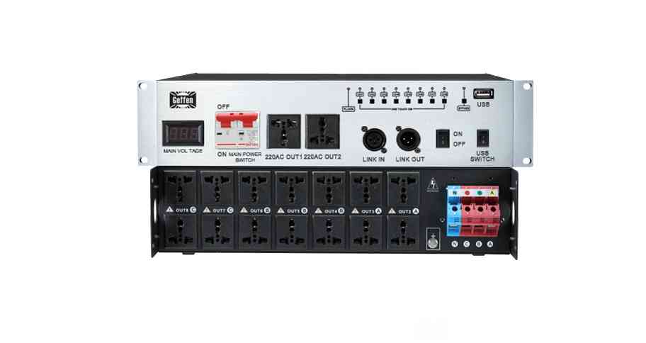 三相五線制大功率電源時序管理器